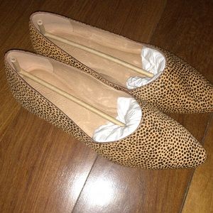 Madewell Lizbeth Spotted Calf Hair Loafers